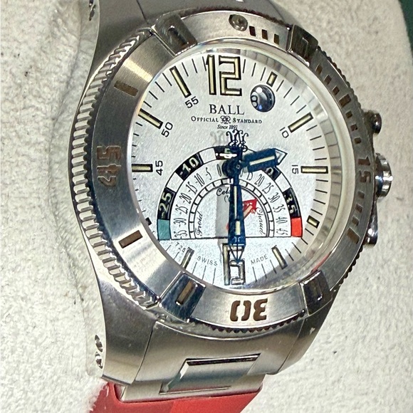 Ball Engineer Master II Diver TMT Date Temperature Sport Men's Watch. - Picture 3 of 8